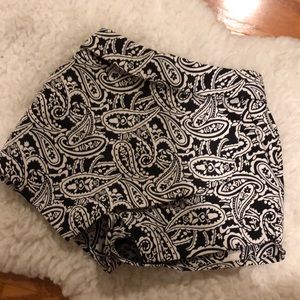 PAISLEY ENVELOPE SKORT